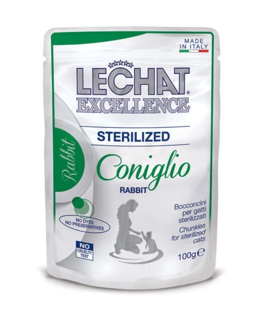 LECHAT – Sos za sterilisane mačke, Zečetina 100gr