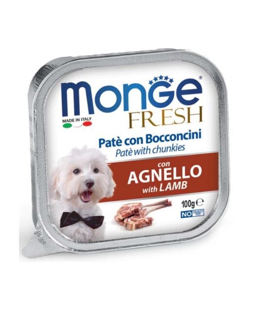MONGE - Pašteta za pse, Jagnjetina 100gr