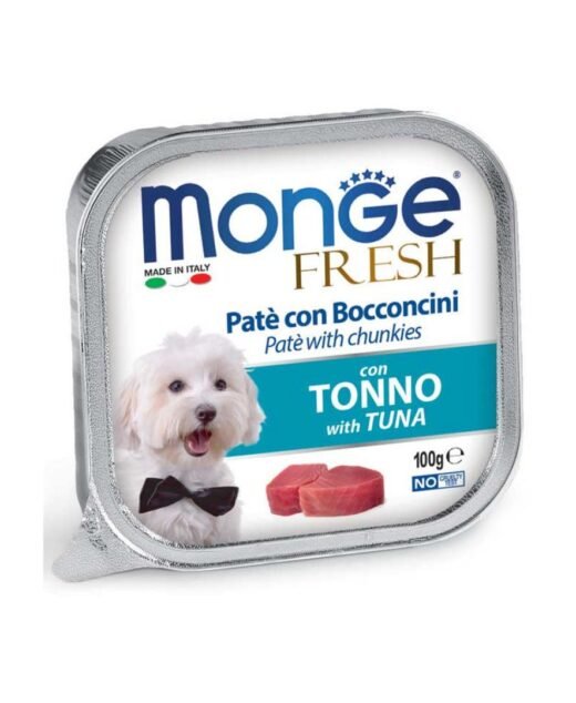 MONGE – Pašteta za pse, Tunjevina 100gr