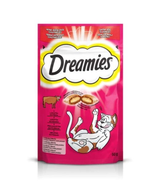 DREAMIES - Poslastica za mačke, Govedina - 60g