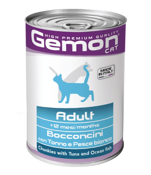 GEMON - Konzerva za odrasle mačke, Tuna, 415g