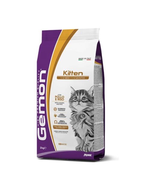 GEMON Kitten - Suva hrana za mačiće, Piletina i pirinač 20kg