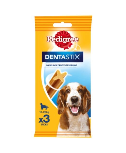 PEDIGREE Dentastix - Poslastice za pse srednjih rasa, 77g