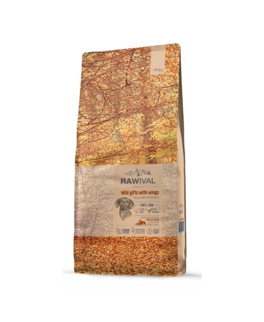 RAWIVAL - Premium hrana za odrasle pse srednjih i velikih rasa, Patka i fazan 2.5kg