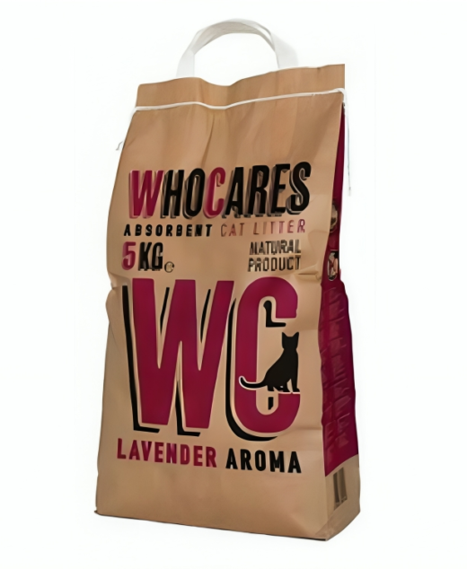WHO CARES - Posip za mačke, Lavanda 5kg