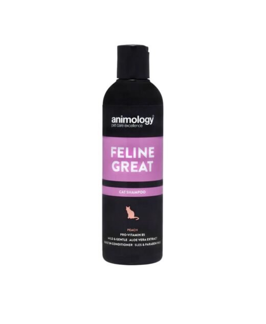 ANIMOLOGY Feline Great - Šampon za mačke, Breskva, 250ml