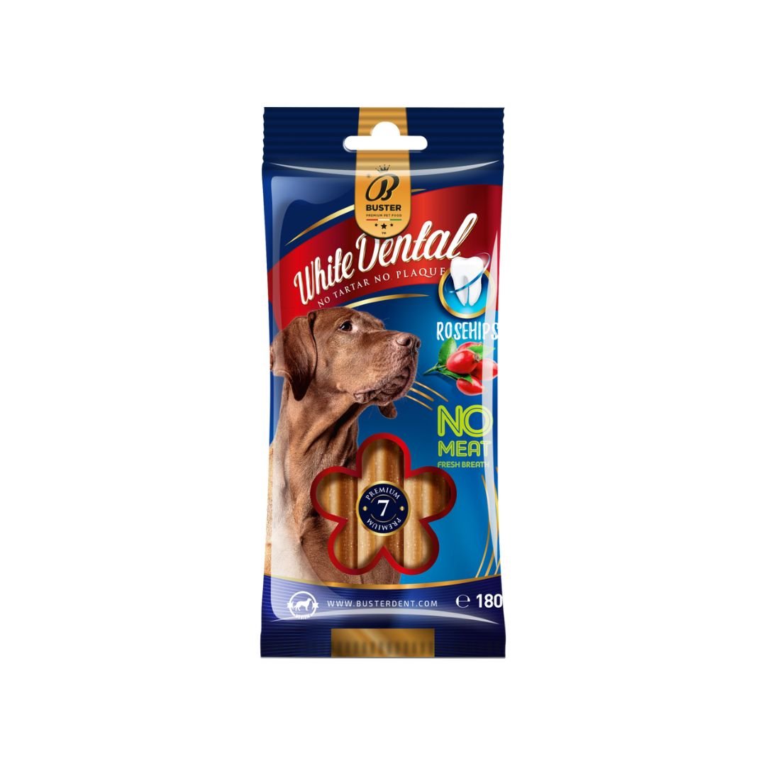 BUSTER White Dental - poslastica za pse sa šipkom