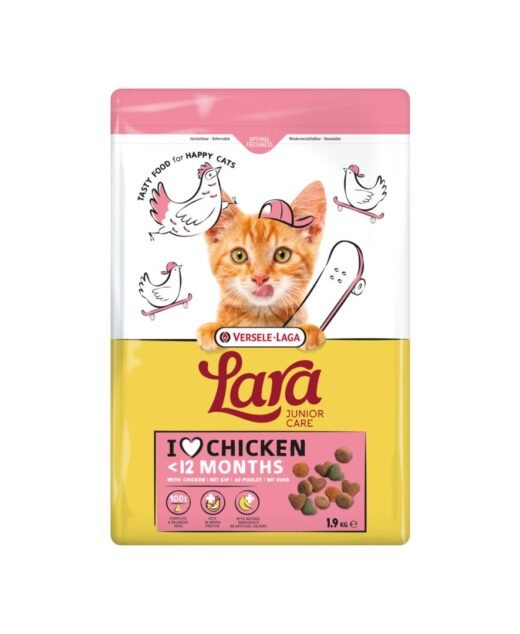 VERSELE LAGA Lara Junior - Suva hrana za mačiće, Piletina, 2kg