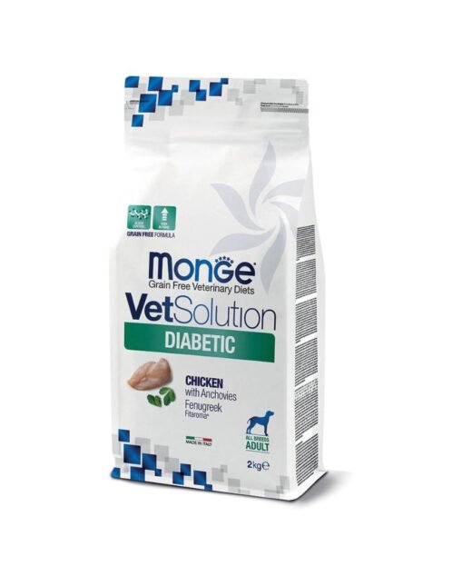 MONGE VetSolution Diabetic - Hrana za pse sa dijabetesom, Piletina, 2kg