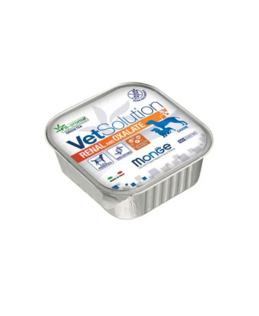 MONGE VetSolution Renal/Oxalate – Veterinarska dijeta za pse sa bubrežnom insuficijencijom, 150g