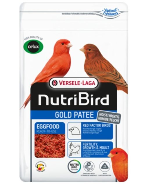 VERSELE LAGA NutriBird Gold Patee - Hrana za kanarince, 1kg