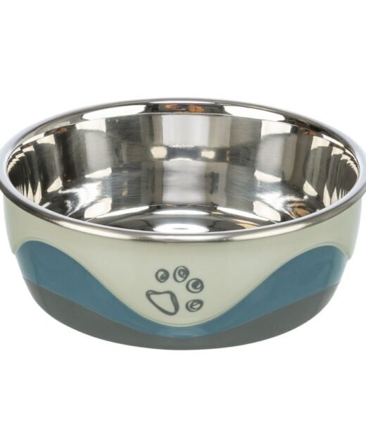 TRIXIE - Činija od nerđajućeg čelika sa silikonskom oblogom, 400ml