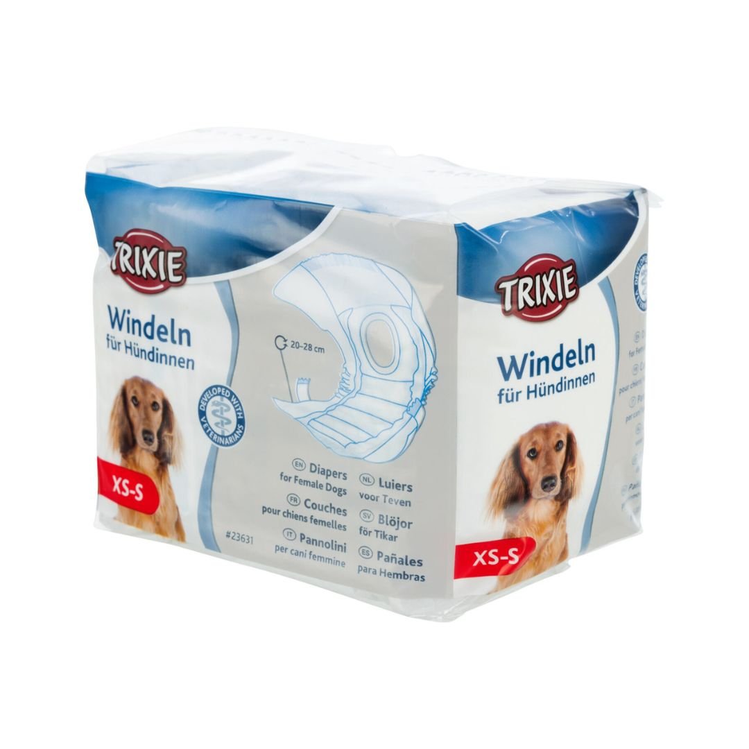 TRIXIE - Pelene za ženke, Higijenska zaštita kod teranja