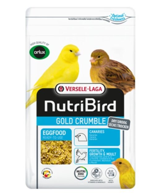 VERSELE LAGA NutriBird Gold Crumble - Hrana za kanarince (1 kg)