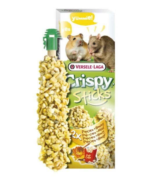 VERSELE LAGA Crispy Sticks - Poslastice za hrčke, Kokice i med