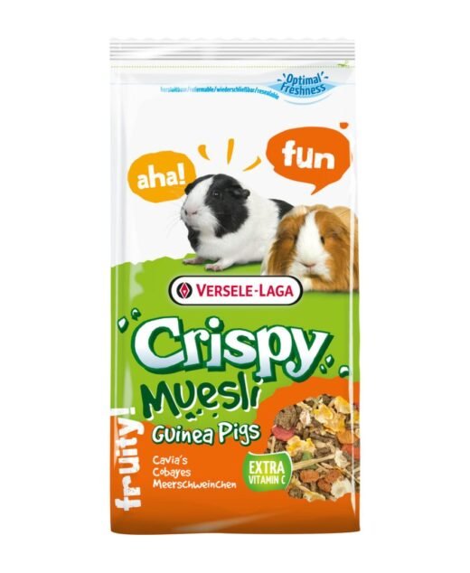 VERSELE LAGA Crispy Muesli - Hrana sa vitaminom C za morske prasiće, 400g