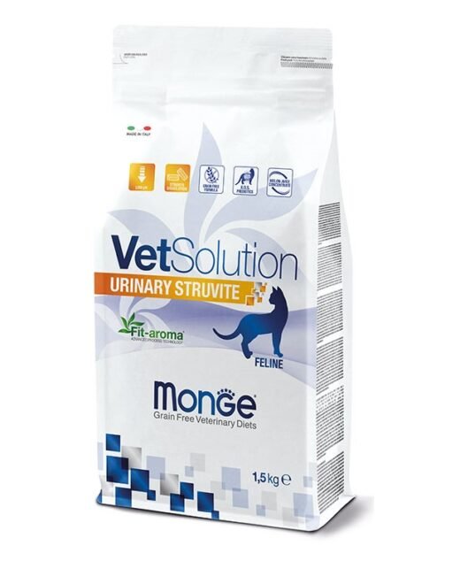 MONGE VetSolution Urinary Struvite - Hrana za mačke sa urološkim problemima, 400g