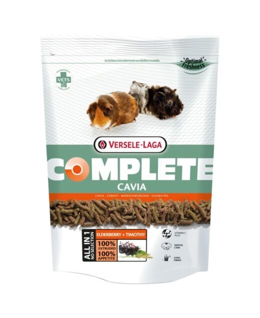 VERSELE LAGA Complete Cavia – Hrana sa vitaminom C za morske prasiće, 500g