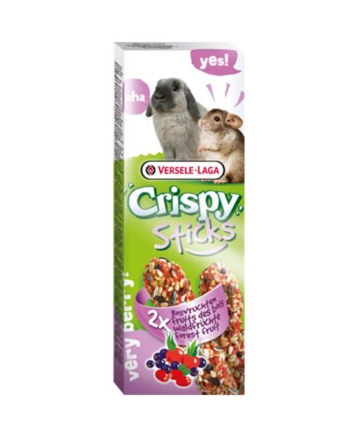 VERSELE LAGA Crispy Sticks – Pečeni štapići sa šumskim voćem za zečeve i činčile, 110g