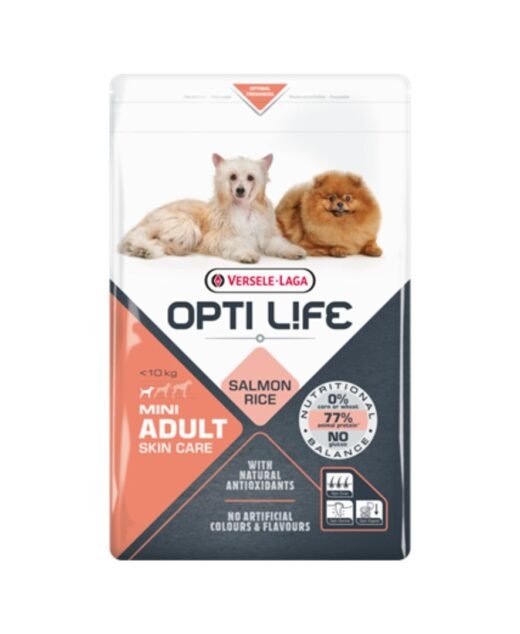 Versele Laga, Opti life - Hrana za pse sa osetljivom kožom i dlakom, 2.5kg