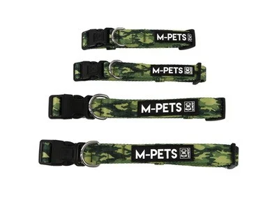 M-PETS Hiking Soft - Ogrlica za pse, Maskirani dizajn