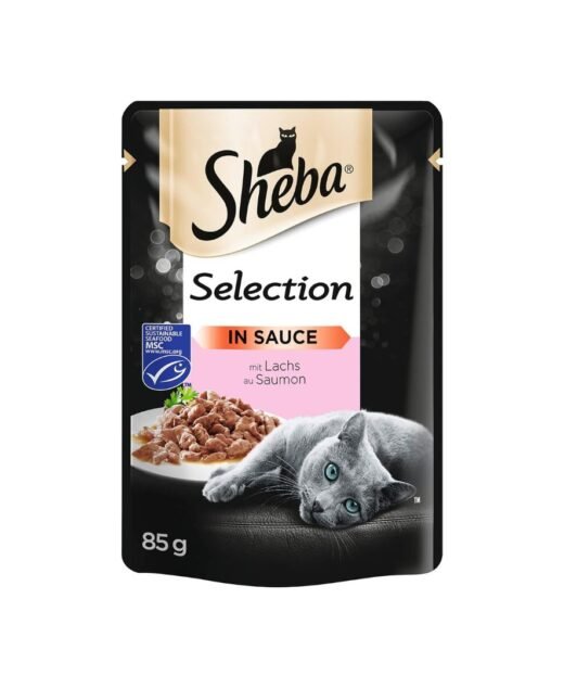 SHEBA - Poslastica za mačke, Losos 85gr
