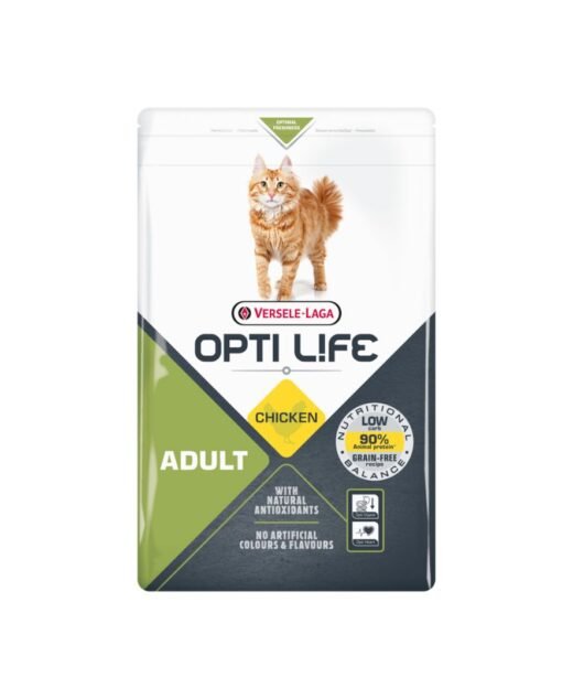 VERSELE LAGA Opti Life - Suva hrana za odrasle mačke, Piletina 7.5kg