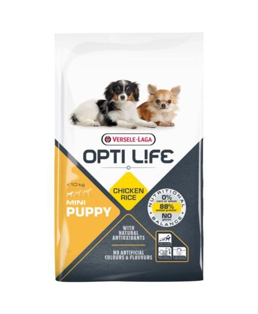VERSELE LAGA Opti Life - Suva hrana za štence malih rasa, Piletina i pirinač, 7.5kg