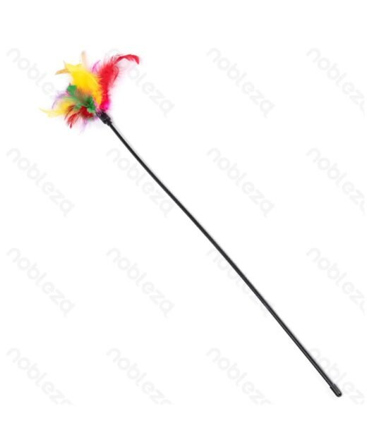 NOBLEZA - Štapić za mačke sa percetom i zvoncem