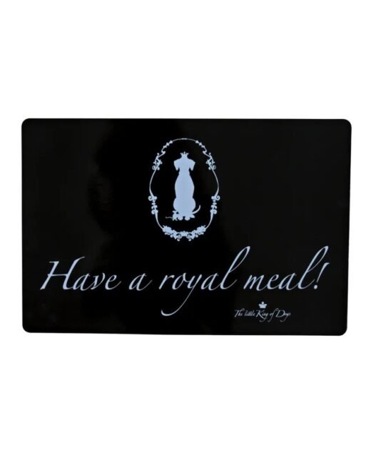 TRIXIE - Podmetač za činije, 44x28cm – Crni