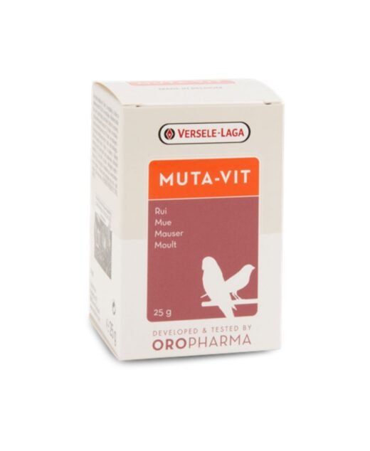 VERSELE LAGA Oropharma Muta-Vit - Dodatak ishrani za ptice za kvalitetan rast perja, 25gr